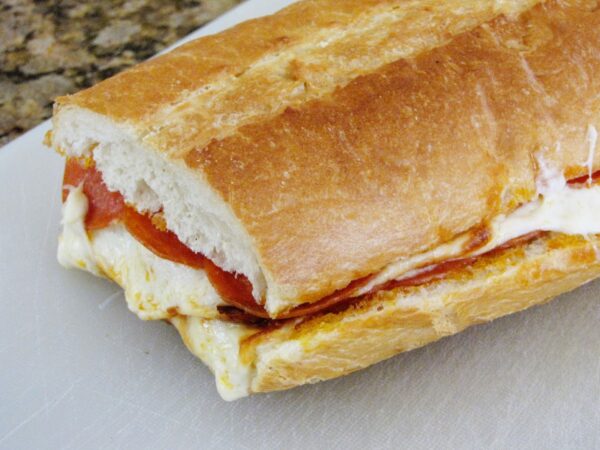 Pepperoni and cheese